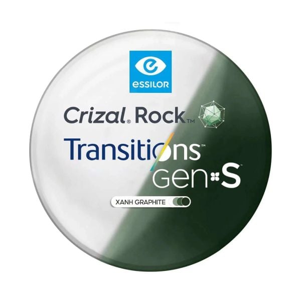 Tròng kính đơn tròng đổi màu Essilor Gen S với 8 màu thời trang váng Crizal
