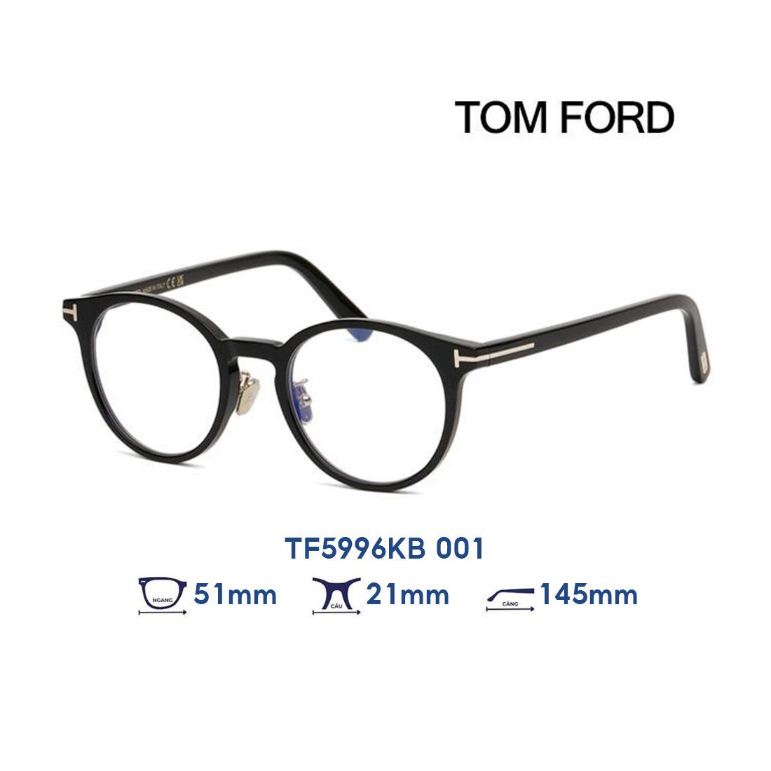 Gọng kính Tom Ford TF5996KB 001