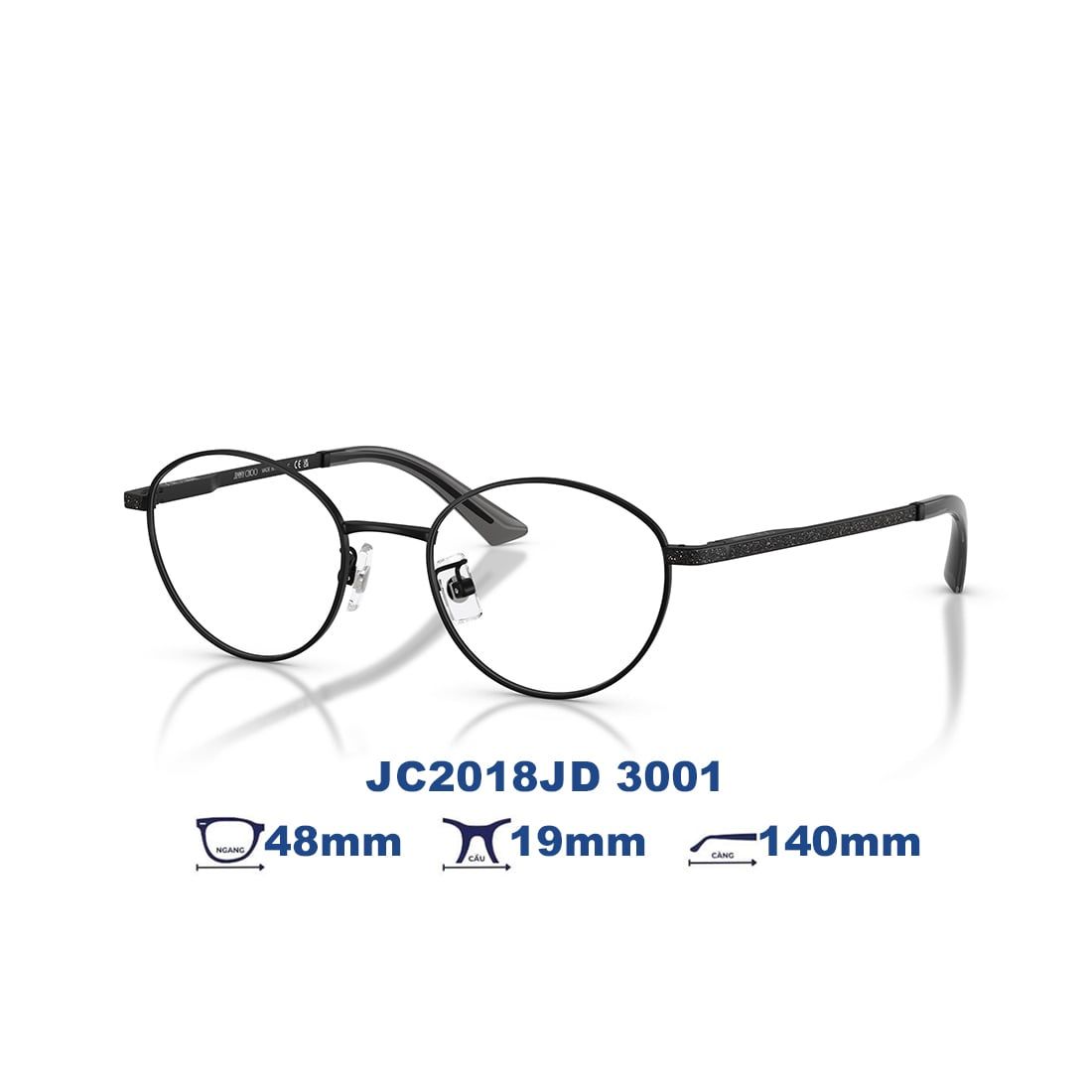  Gọng kính JIMMY CHOO JC2018JD 3001 