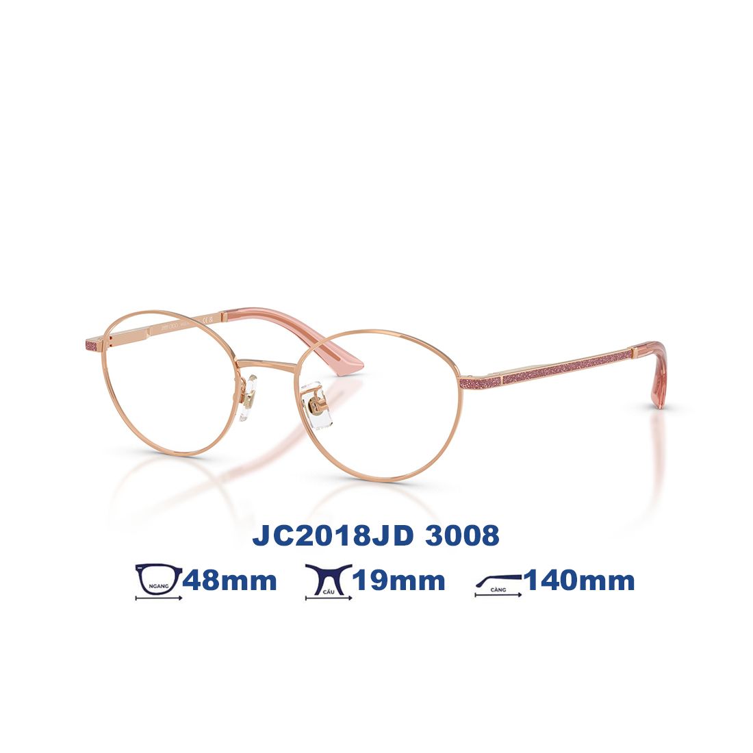  Gọng kính JIMMY CHOO JC2018JD 3008 