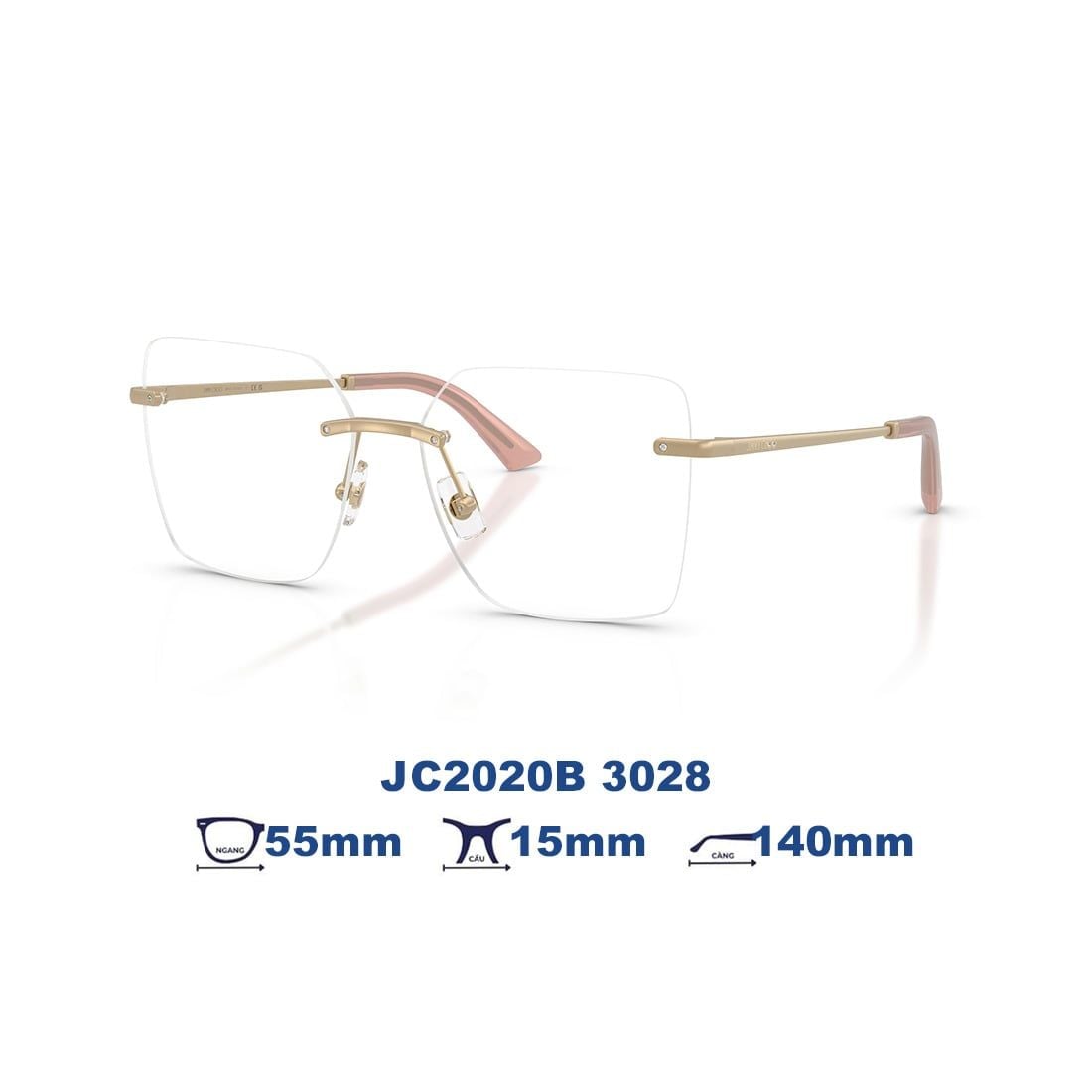  Gọng kính JIMMY CHOO JC2020B 3028 