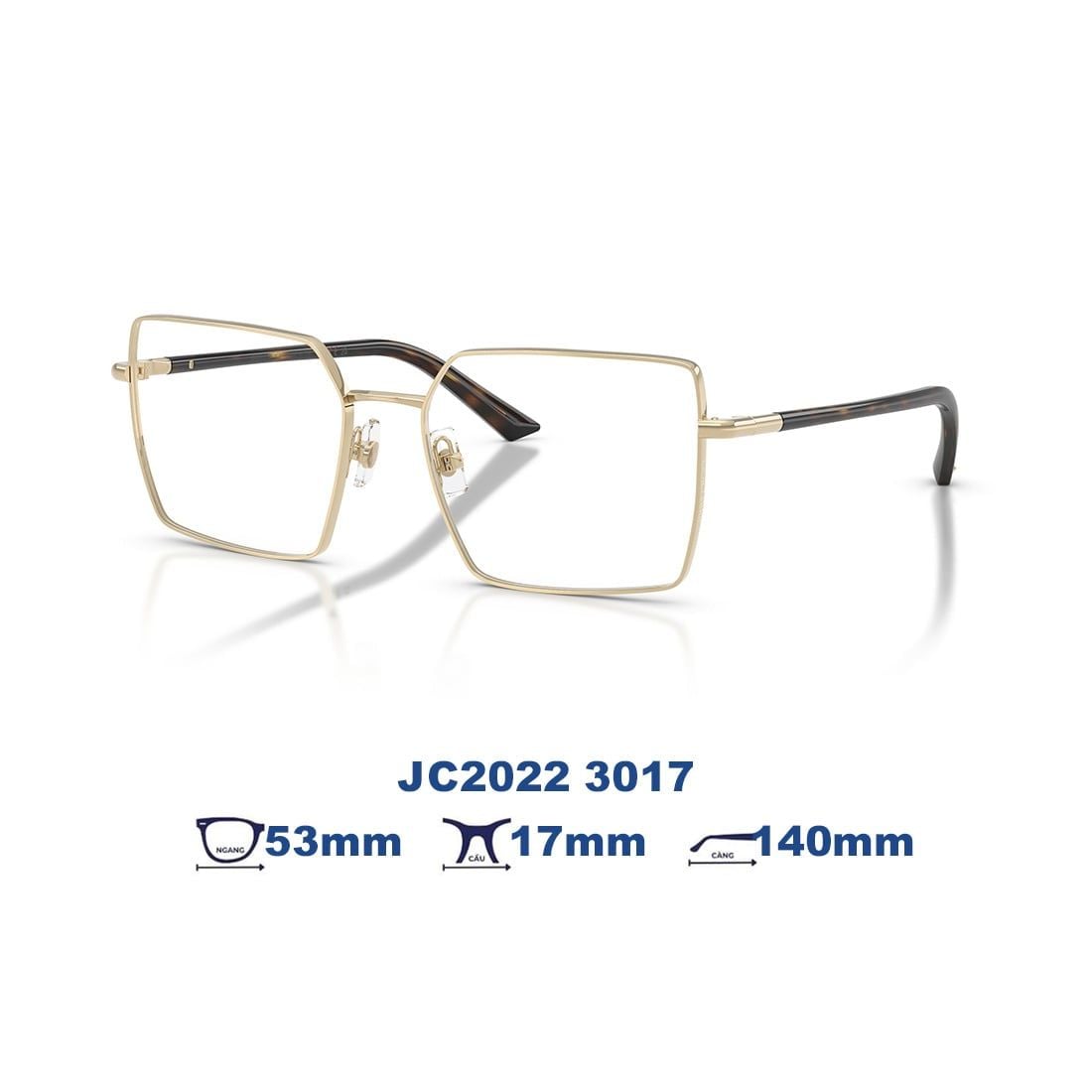  Gọng kính JIMMY CHOO JC2022 3017 