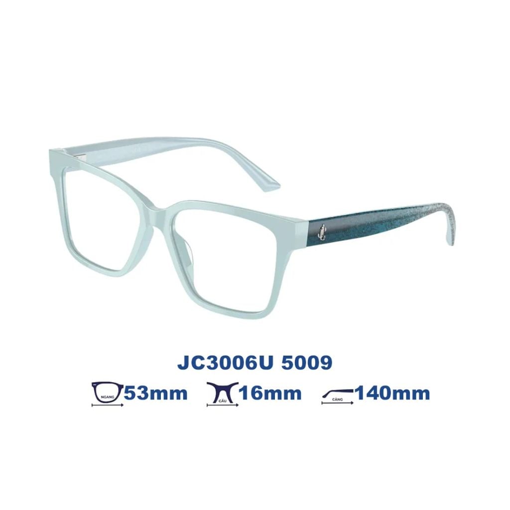 Gọng kính Jimmy Choo JC3006U 5009 - Xanh