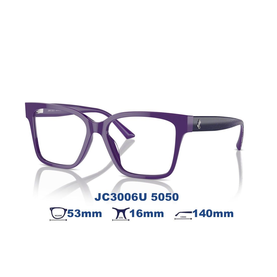  Gọng kính JIMMY CHOO JC3006U 5050 
