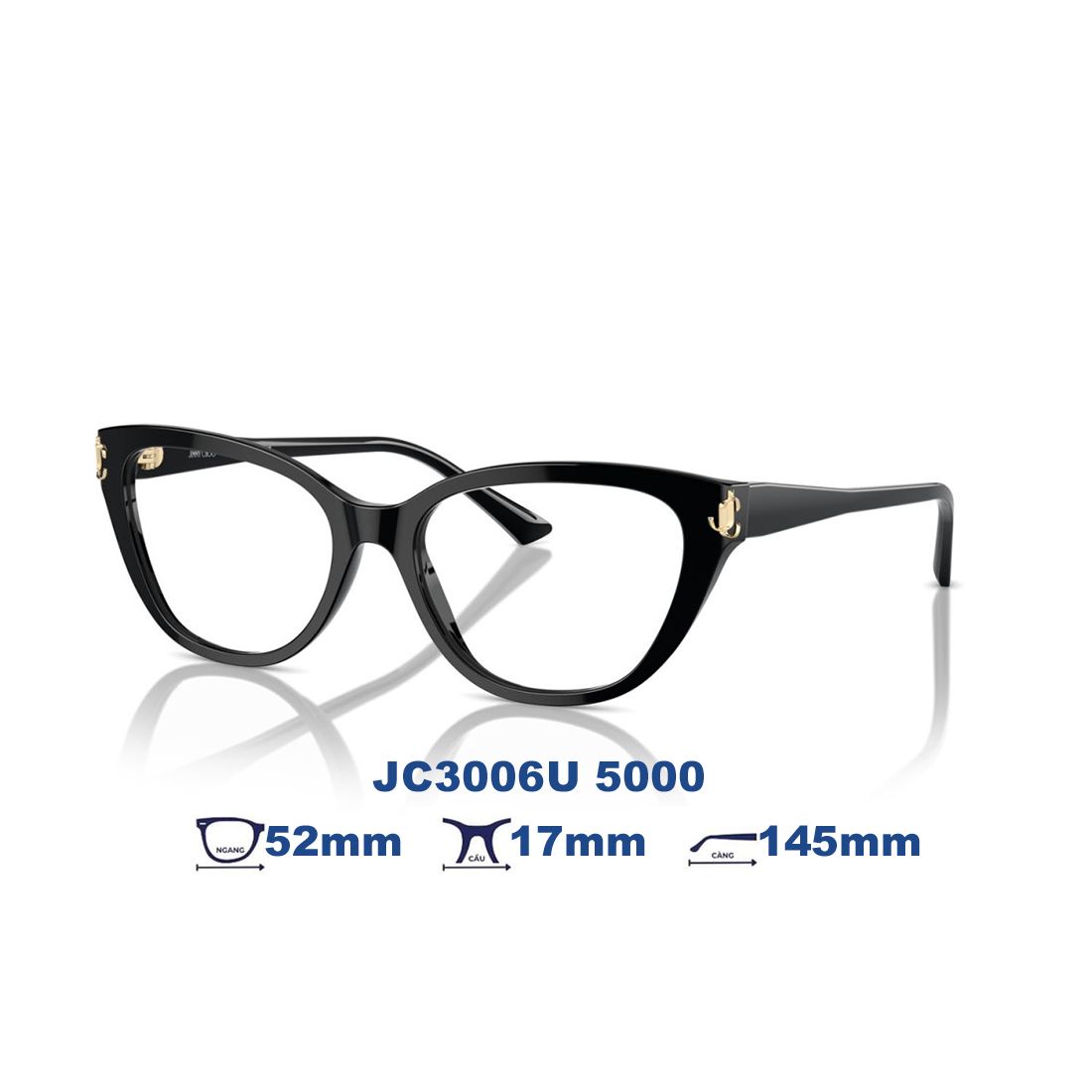  Gọng kính JIMMY CHOO JC3011 5000 