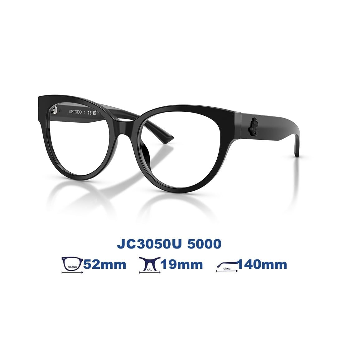  Gọng kính JIMMY CHOO JC3050U 5000 