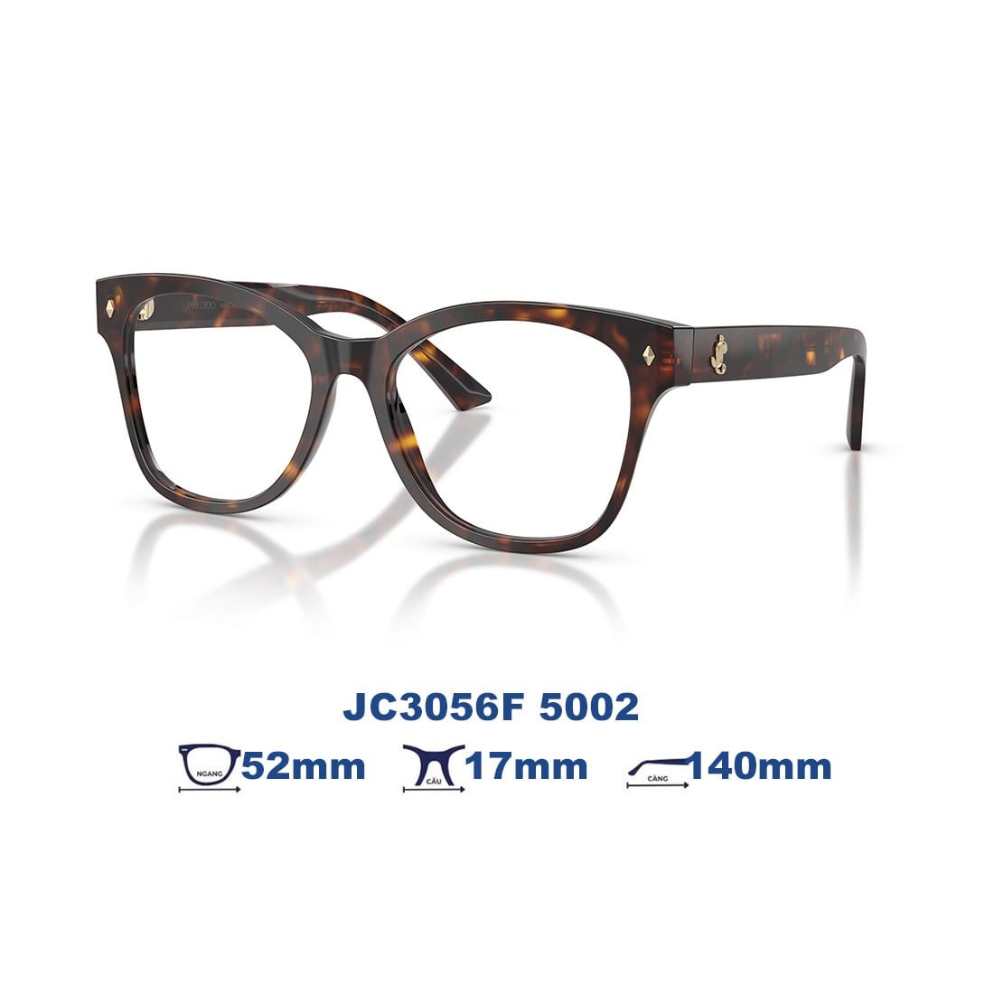  Kính mát JIMMY CHOO JC3056F 5002 