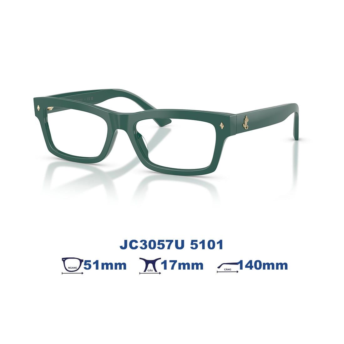 Gọng kính JIMMY CHOO JC3057U 5101