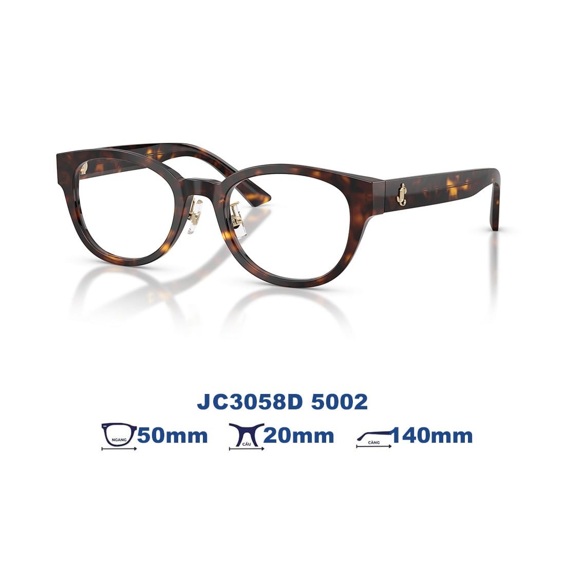 Gọng kính JIMMY CHOO JC3058D 5002
