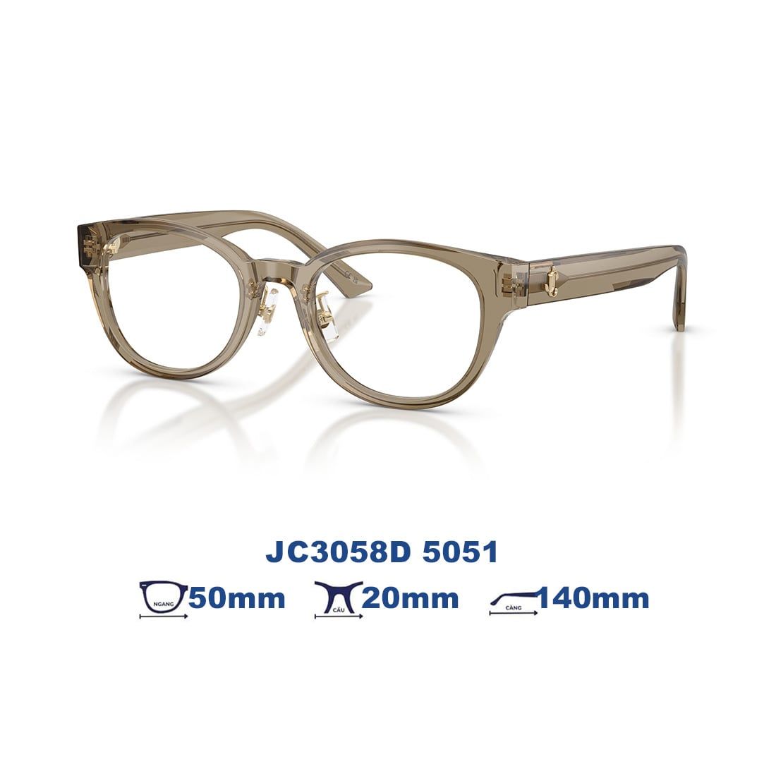 Gọng kính JIMMY CHOO JC3058D 5051