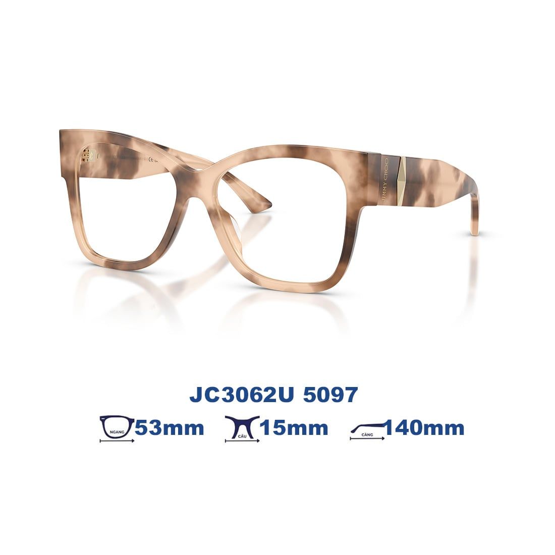 Gọng kính JIMMY CHOO JC3062U 5097
