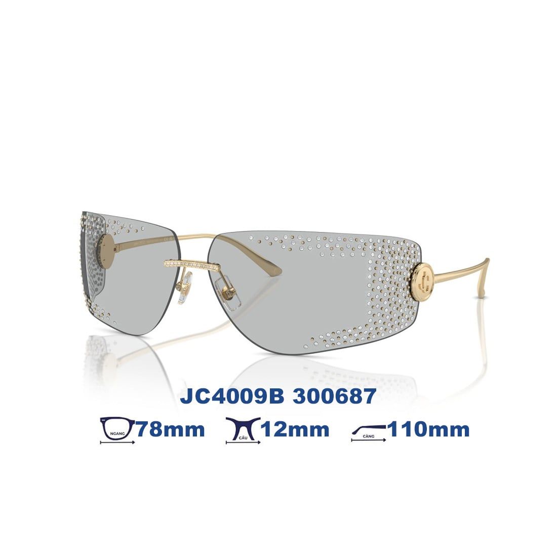  Kính mát JIMMY CHOO JC4009B 300687 