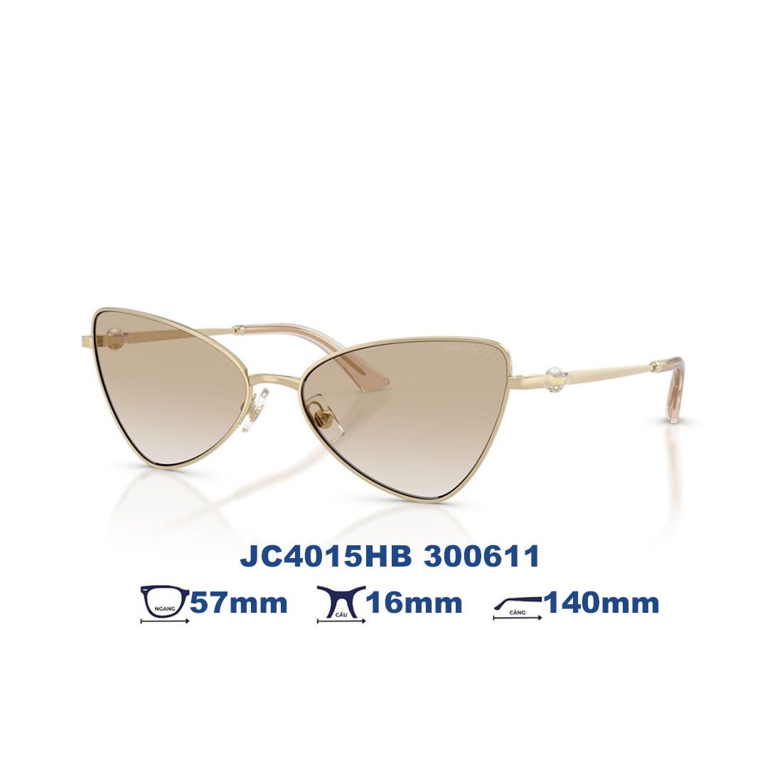  Kính mát JIMMY CHOO JC4015HB 300611 