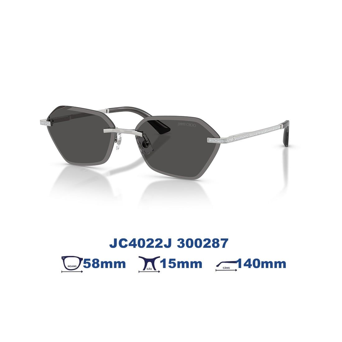  Kính mát JIMMY CHOO JC4022J 300287 