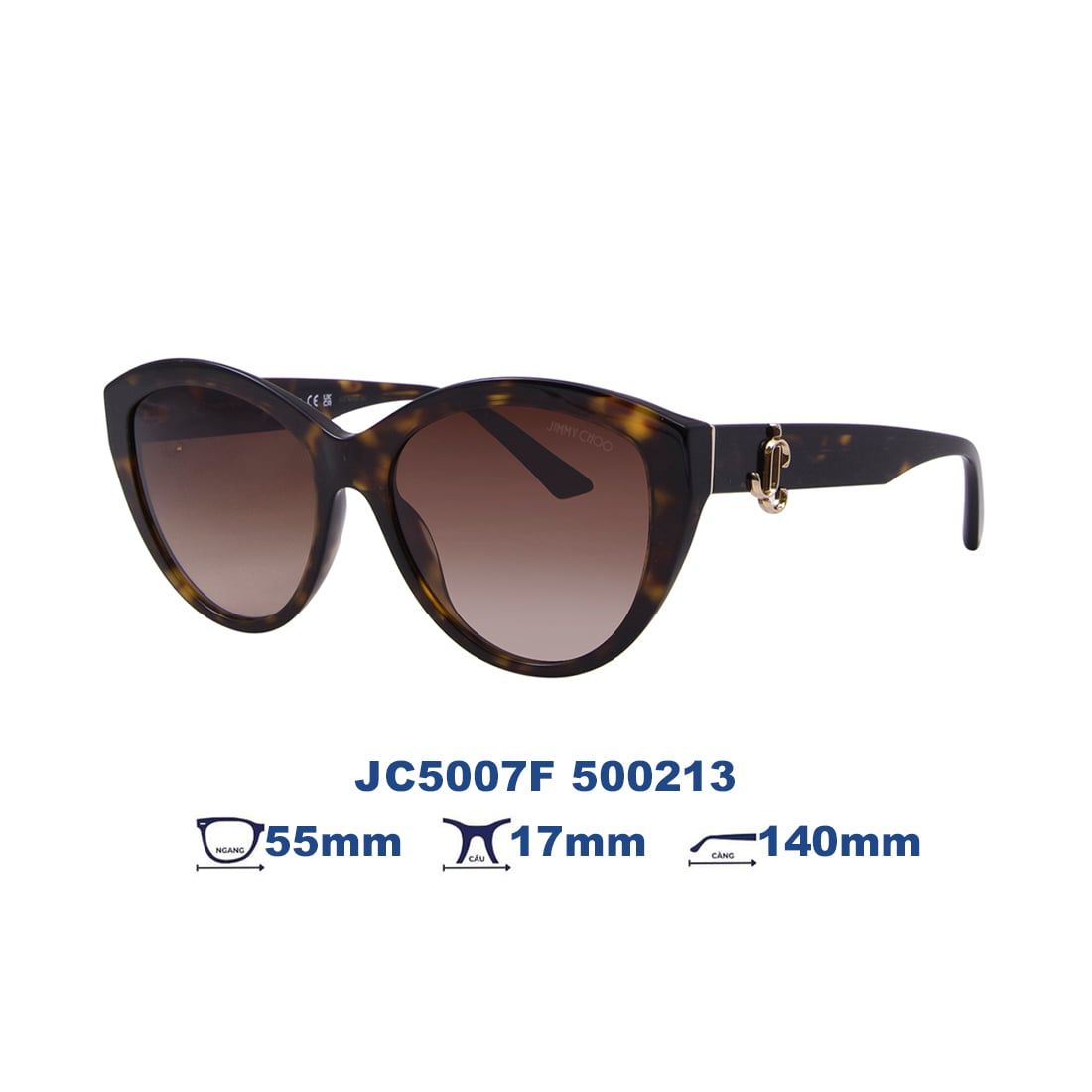  Kính mát JIMMY CHOO JC5007F 500213 