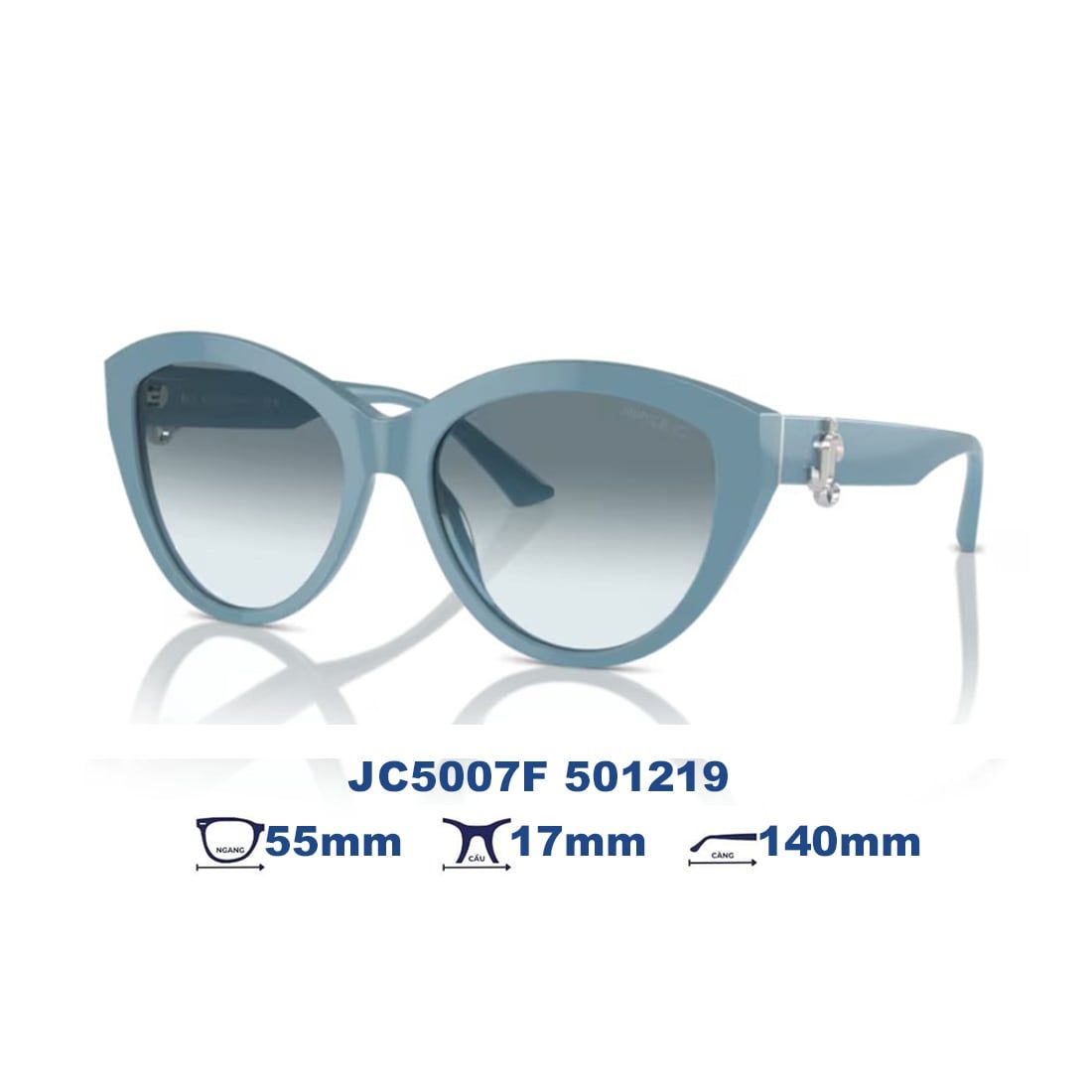  Kính mát JIMMY CHOO JC5007F 501219 