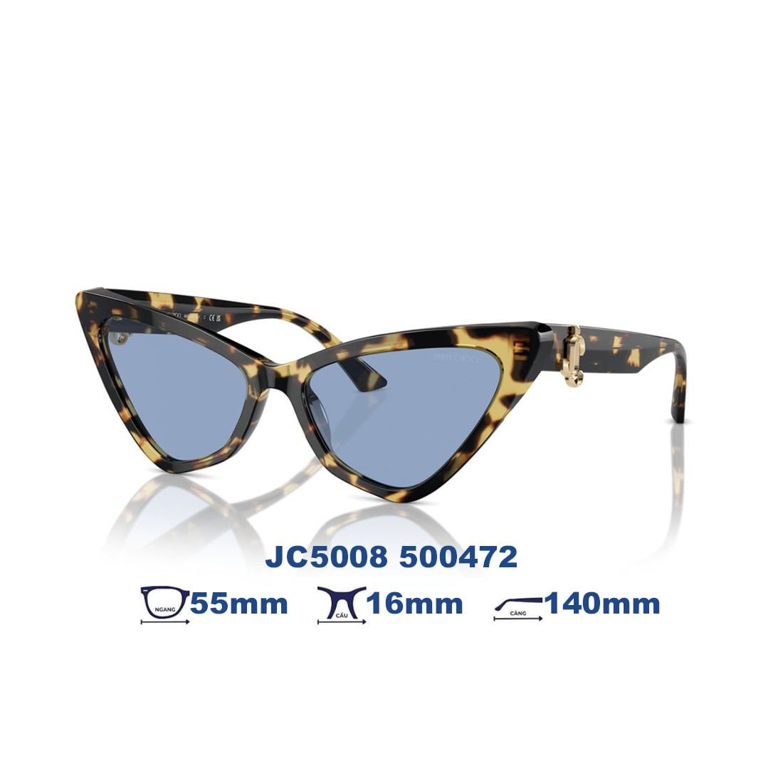  Kính mát JIMMY CHOO JC5008 500472 