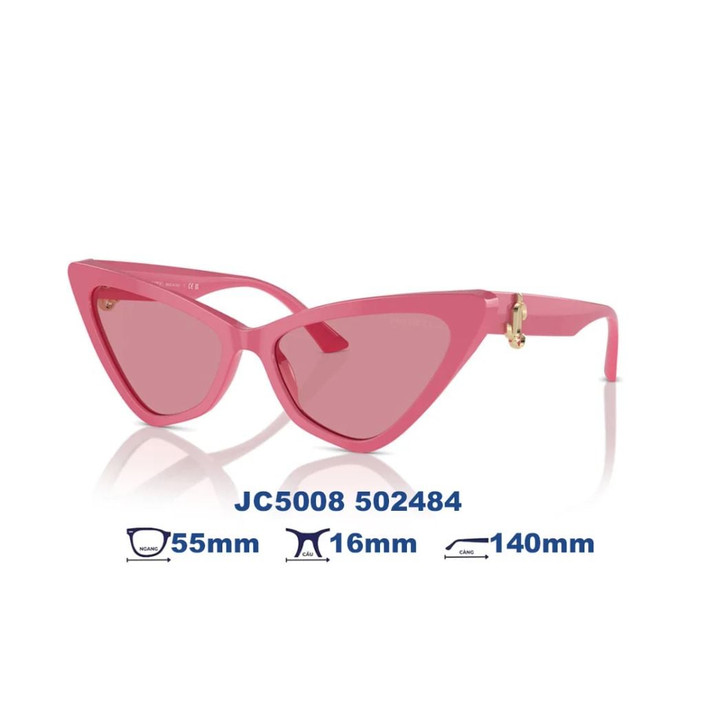 Kính mát Jimmy Choo JC5008 5024/84 - Hồng