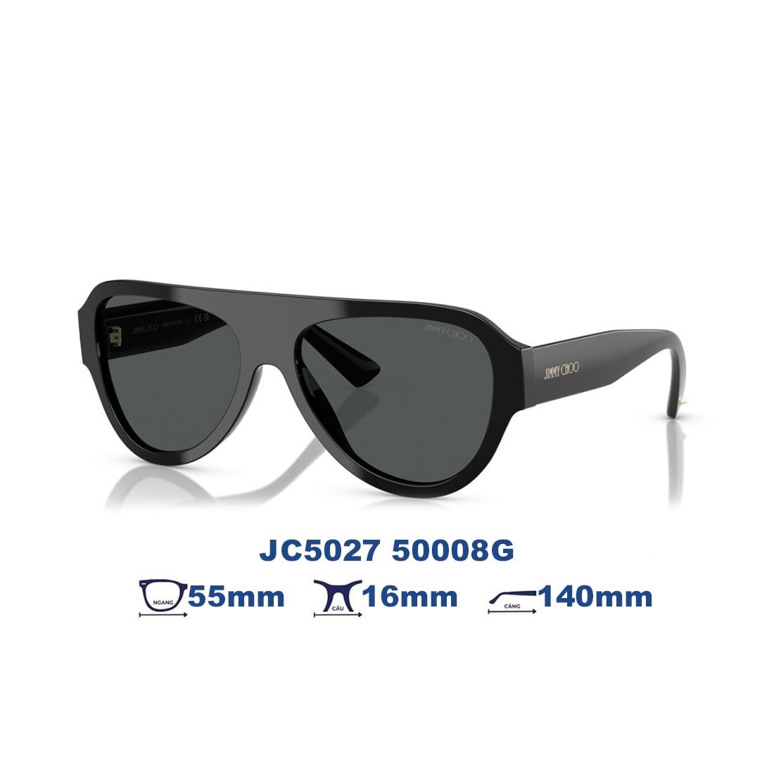  Kính mát JIMMY CHOO JC5027 50008G 