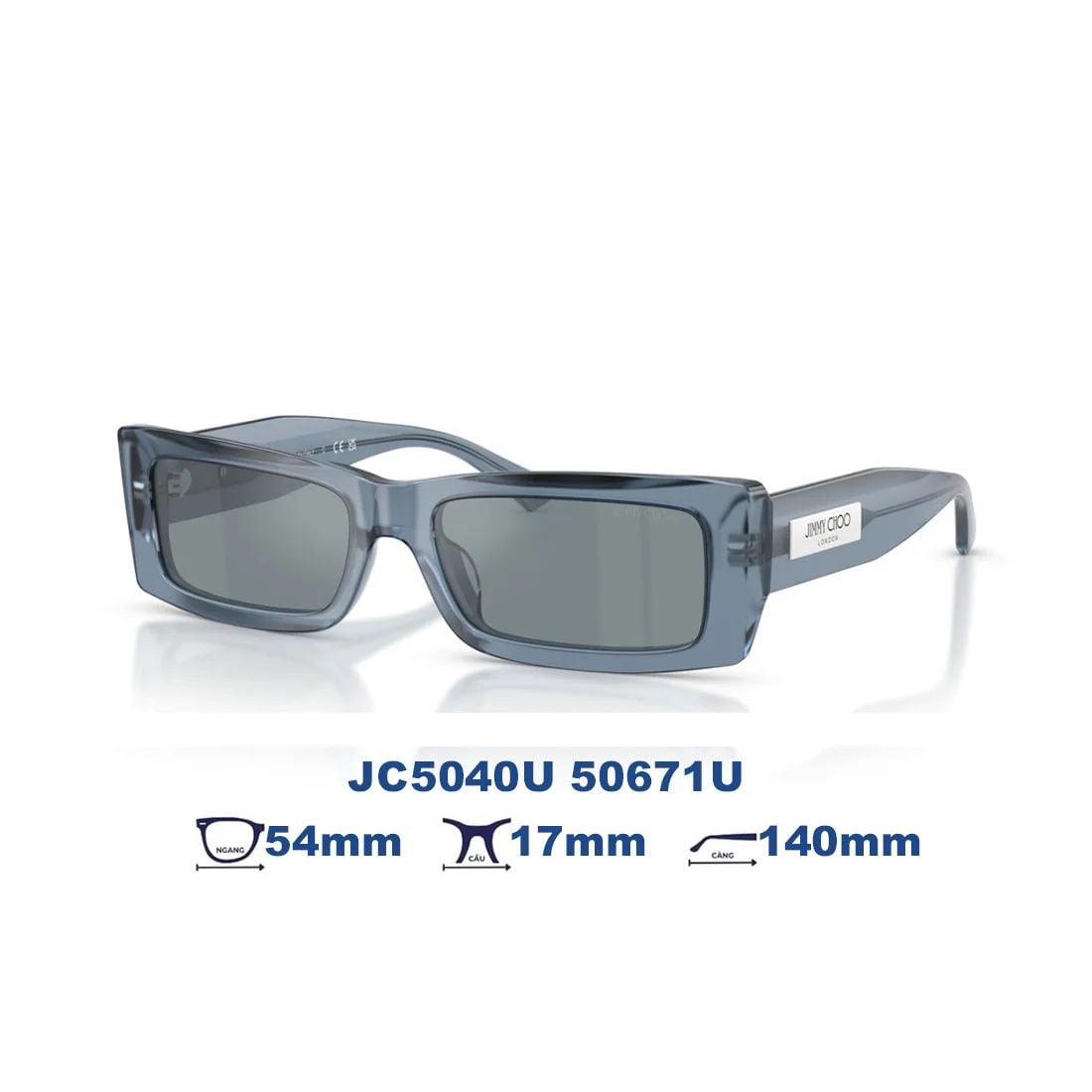 Kính mát Jimmy Choo JC5040U 5067/1U - Xanh