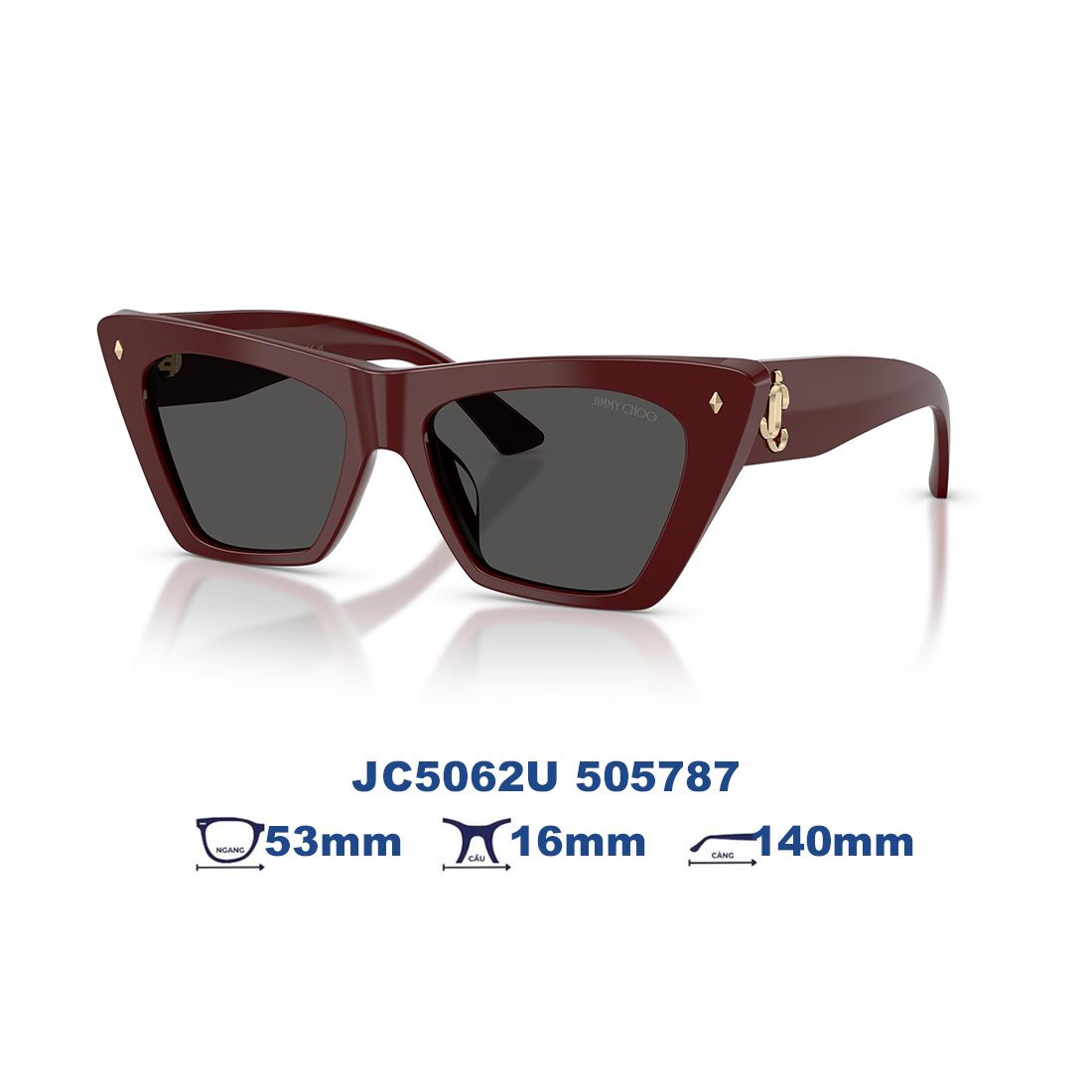  Kính mát JIMMY CHOO JC5062U 505787 