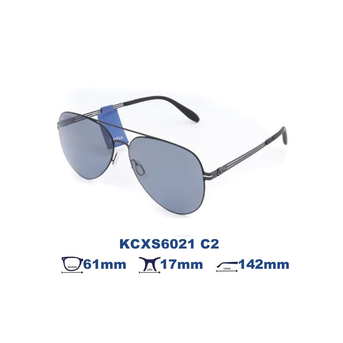  Kính mát Ziozia KCXS6021 C2 