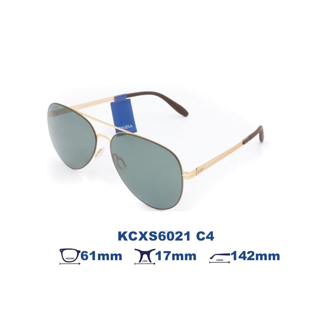 Kính mát Ziozia KCXS6021 C4 