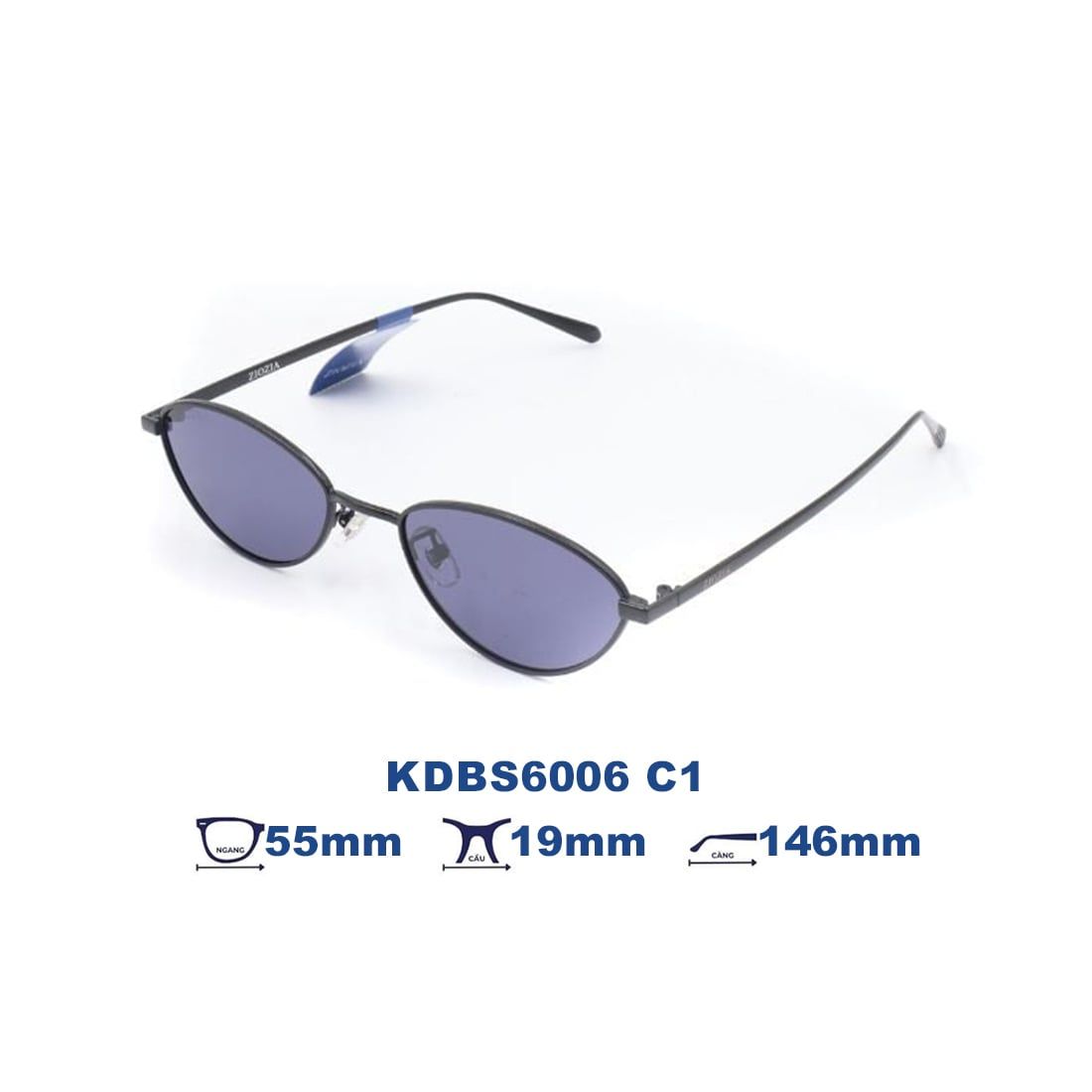  Kính mát Ziozia KDBS6006 C1 