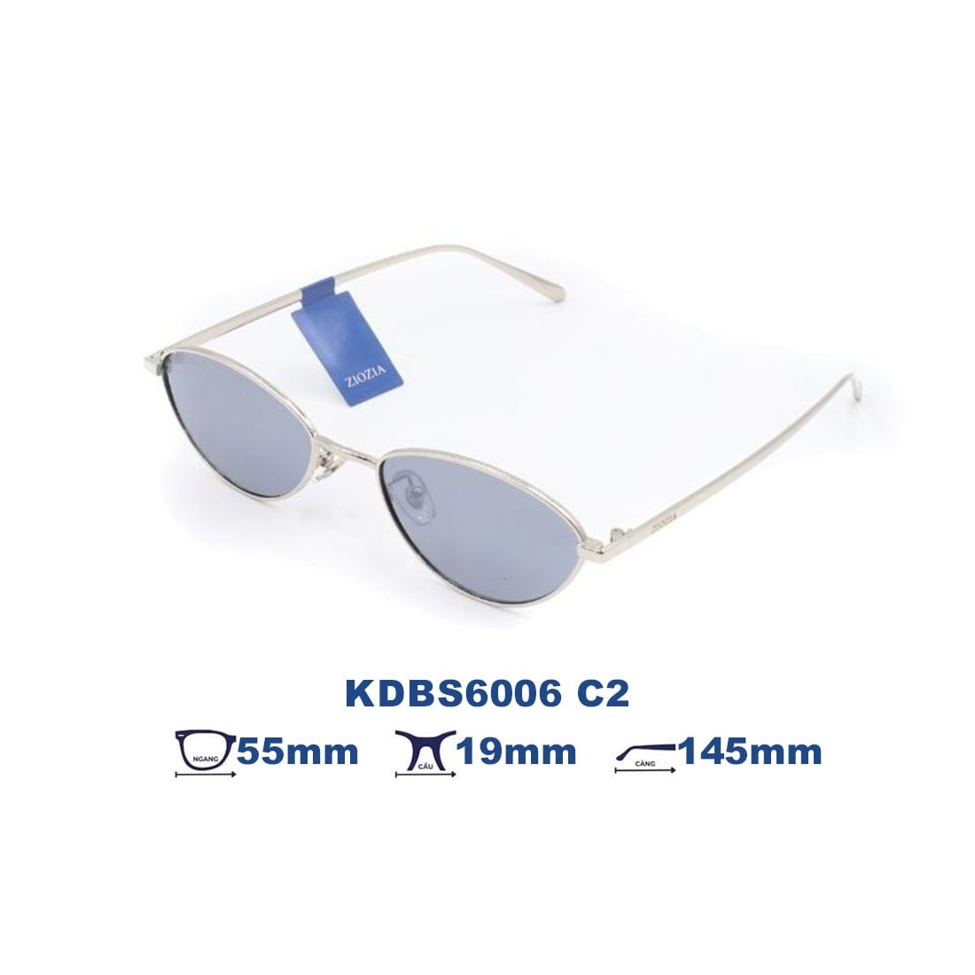  Kính mát Ziozia KDBS6006 C2 