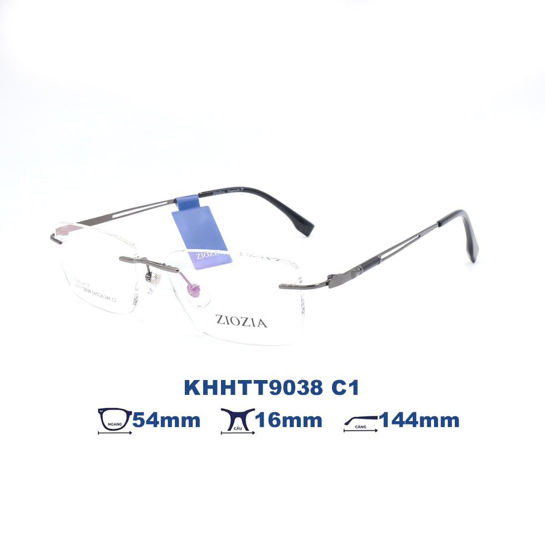  Gọng kính Ziozia KHHTT9038 C1 