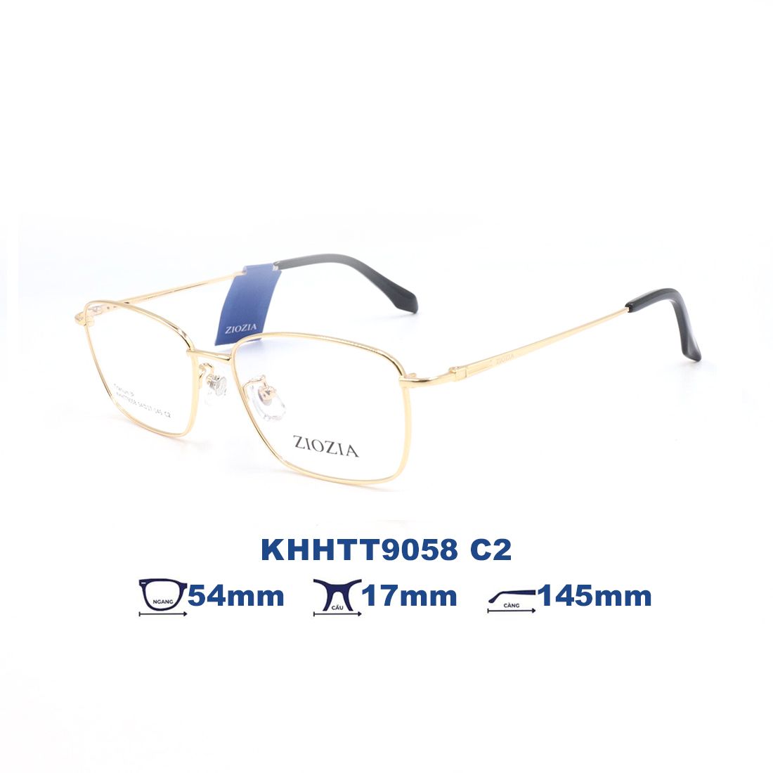  Gọng kính Ziozia KHHTT9058 C2 