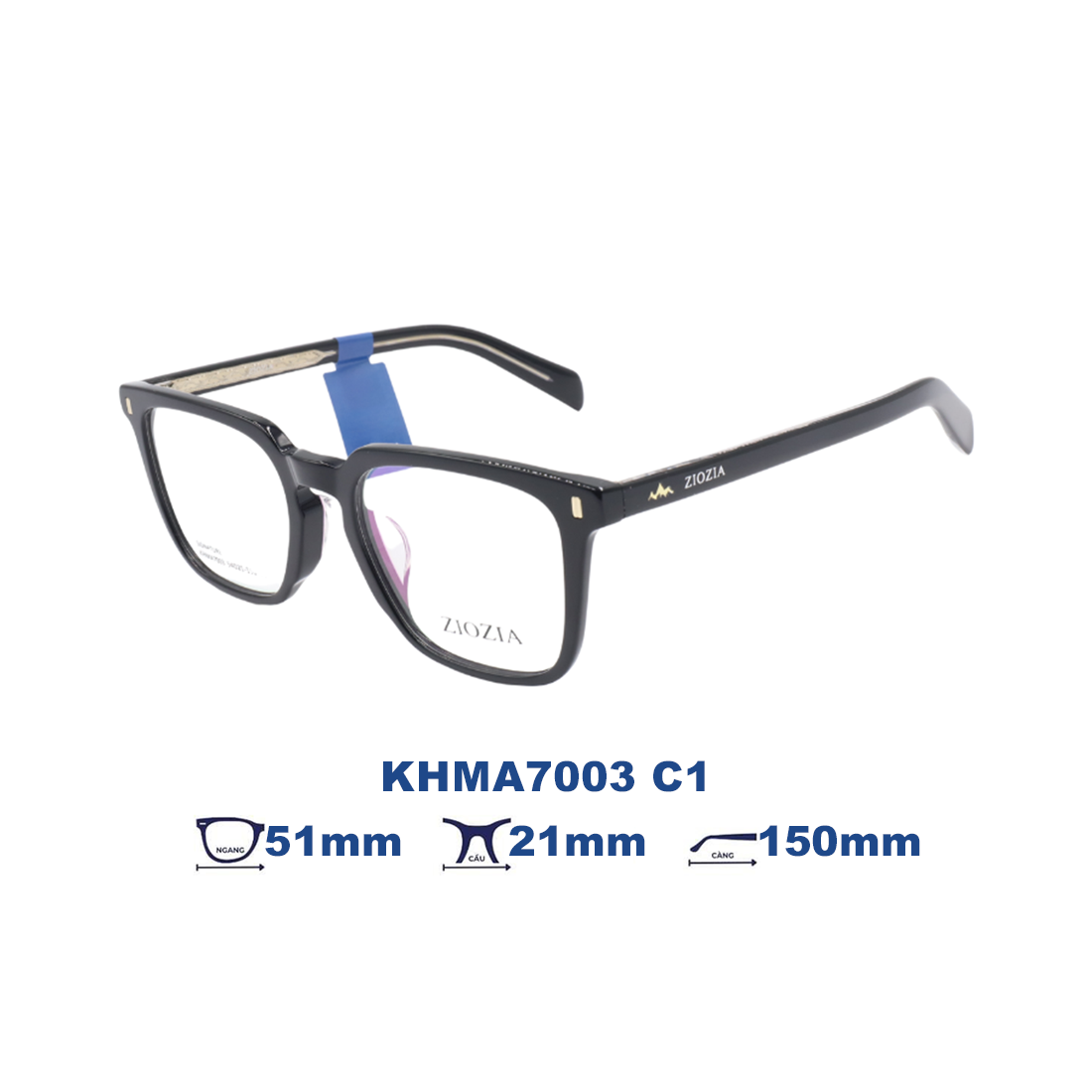  Gọng kính Ziozia KHMA7003 C1 