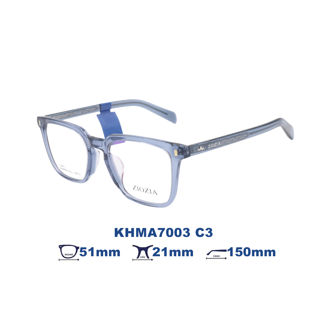  Gọng kính Ziozia KHMA7003 C3 