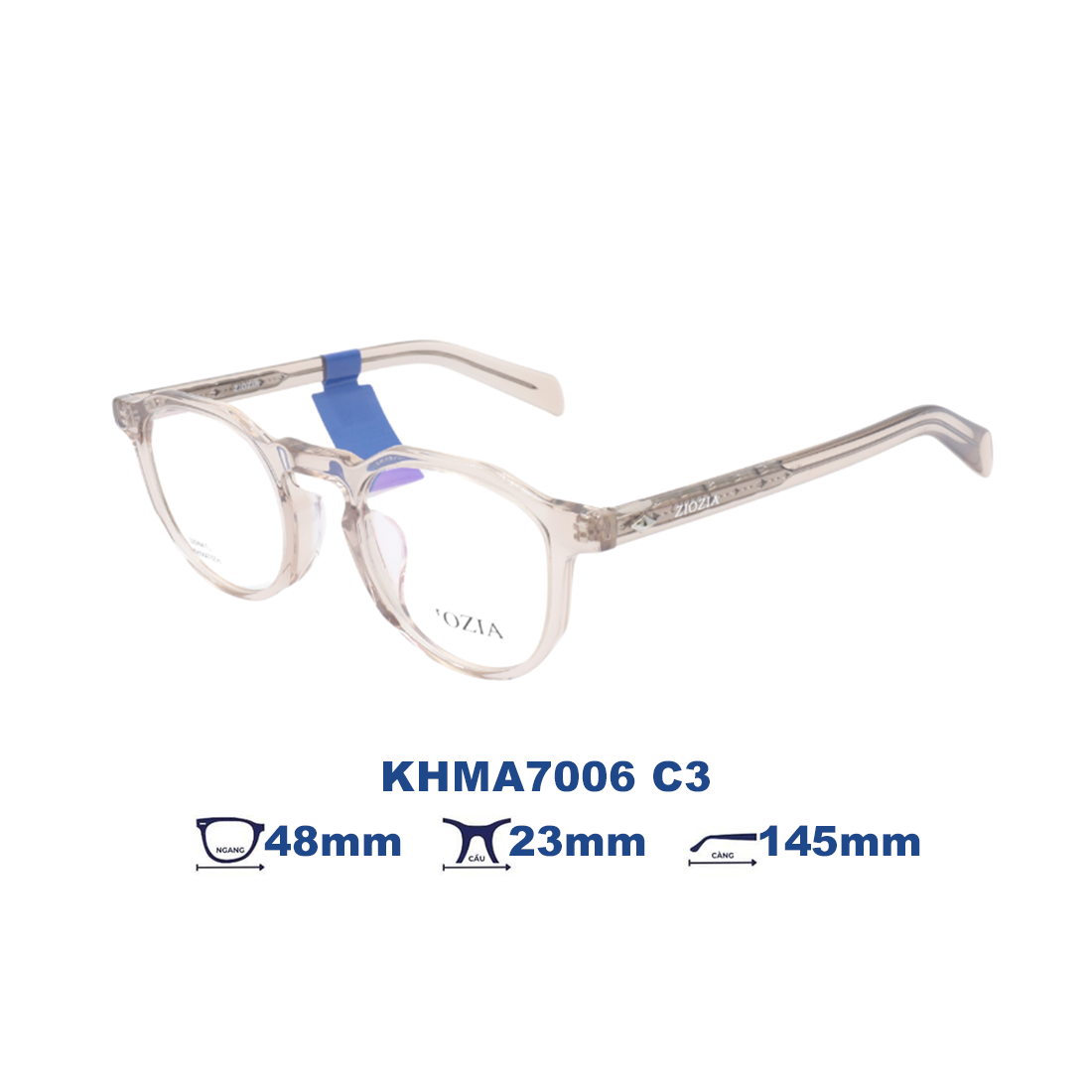  Gọng kính Ziozia KHMA7006 C3 