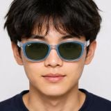 Kính clip-on trẻ em Rayban Junior RY1632C 750971 - Xanh da trời phối cao su xanh da trời