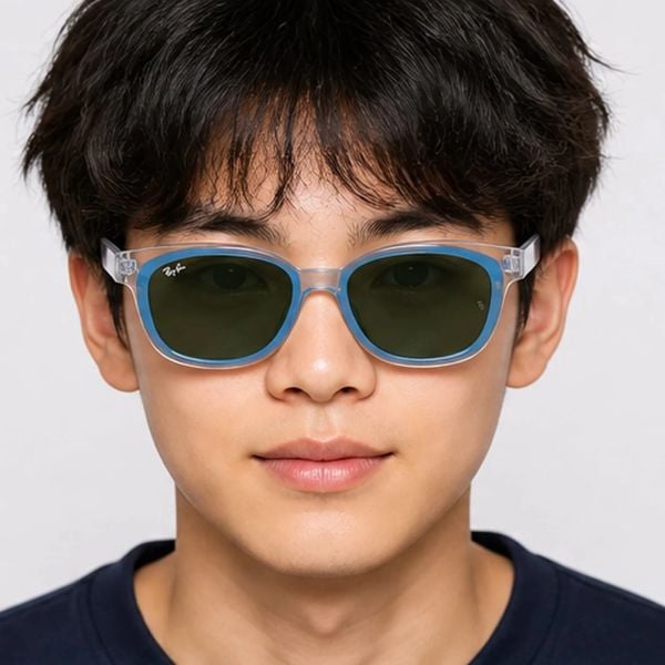 Kính clip-on trẻ em Rayban Junior RY1632C 750971 - Xanh da trời phối cao su xanh da trời