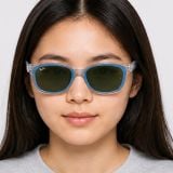 Kính clip-on trẻ em Rayban Junior RY1632C 750971 - Xanh da trời phối cao su xanh da trời