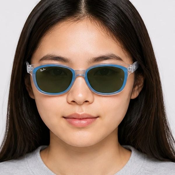 Kính clip-on trẻ em Rayban Junior RY1632C 750971 - Xanh da trời phối cao su xanh da trời