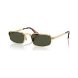 Kính mát Rayban A$AP Rocky Metal 2026 RB3927 001/31 - Gọng vàng Arista, tròng xanh lá