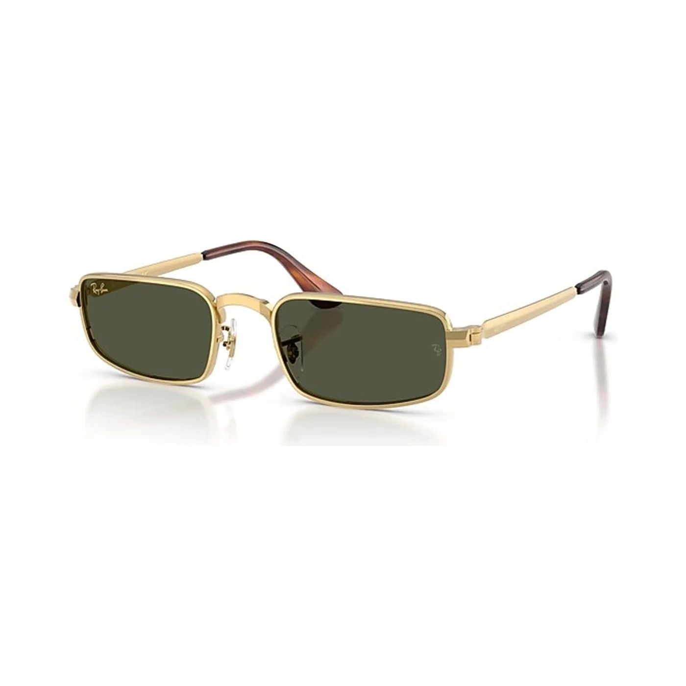 Kính mát Rayban A$AP Rocky Metal 2026 RB3927 001/31 - Gọng vàng Arista, tròng xanh lá