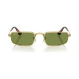 Kính mát Rayban A$AP Rocky Metal 2026 RB3927 001/4E - Gọng vàng Arista, tròng xanh lá