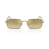Kính mát Rayban A$AP Rocky Metal 2026 RB3928 001/7I - Gọng vàng Arista, tròng nâu chuyển sắc phủ gương vàng