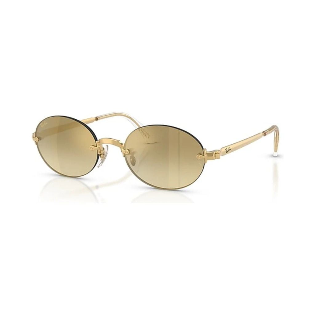 Kính mát Rayban A$AP Rocky Metal 2026 RB3929 001/7I - Gọng vàng Arista, tròng nâu chuyển sắc phủ gương vàng