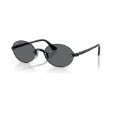Kính mát Rayban A$AP Rocky Metal 2026 RB3929 002/81 - Gọng đen, tròng xám đậm phân cực