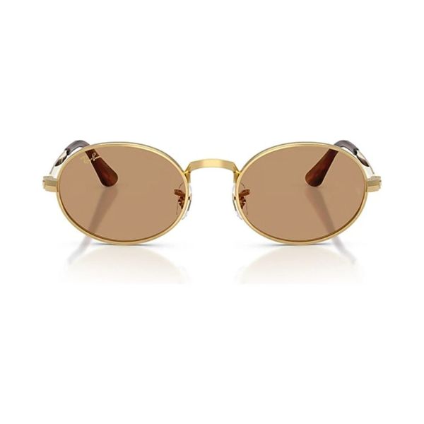 Kính mát Rayban A$AP Rocky Metal 2026 RB3931 001/53 - Gọng vàng Arista, tròng nâu