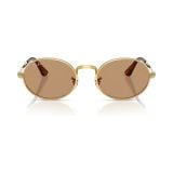 Kính mát Rayban A$AP Rocky Metal 2026 RB3931 001/53 - Gọng vàng Arista, tròng nâu