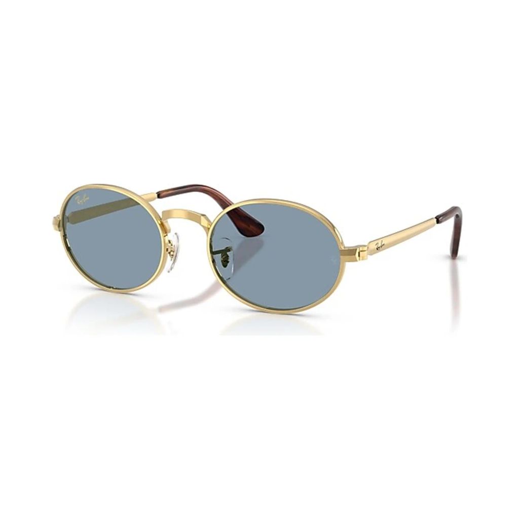 Kính mát Rayban A$AP Rocky Metal 2026 RB3931 001/56 - Gọng vàng Arista, tròng xanh dương