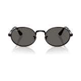 Kính mát Rayban A$AP Rocky Metal 2026 RB3931 002/J5 - Gọng đen, tròng xám đậm