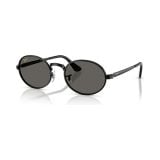 Kính mát Rayban A$AP Rocky Metal 2026 RB3931 002/J5 - Gọng đen, tròng xám đậm