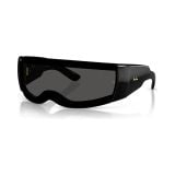 Kính mát Rayban A$AP Rocky Ultra Wrap 002 RB4942 601/87 - Đen bóng, tròng đen siêu đậm